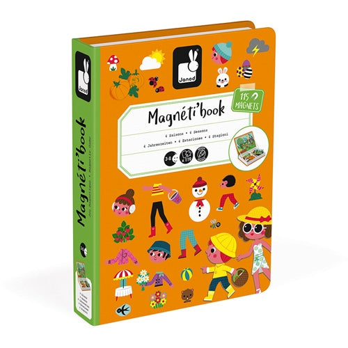 JANOD magneetboek 4 seizoenen 3jr+