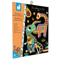 JANOD scratch art Dinos 5jr+