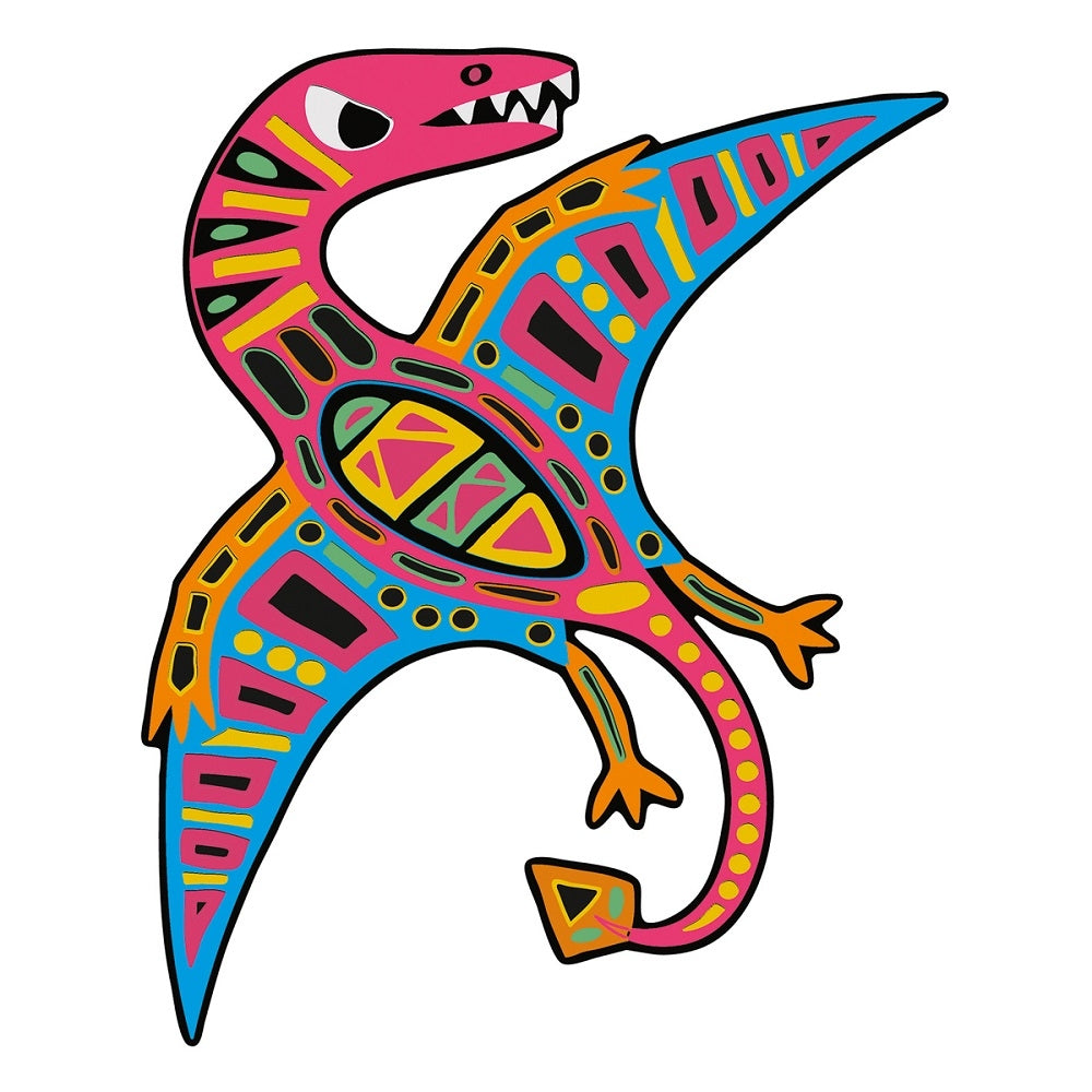 JANOD scratch art Dinos 5jr+