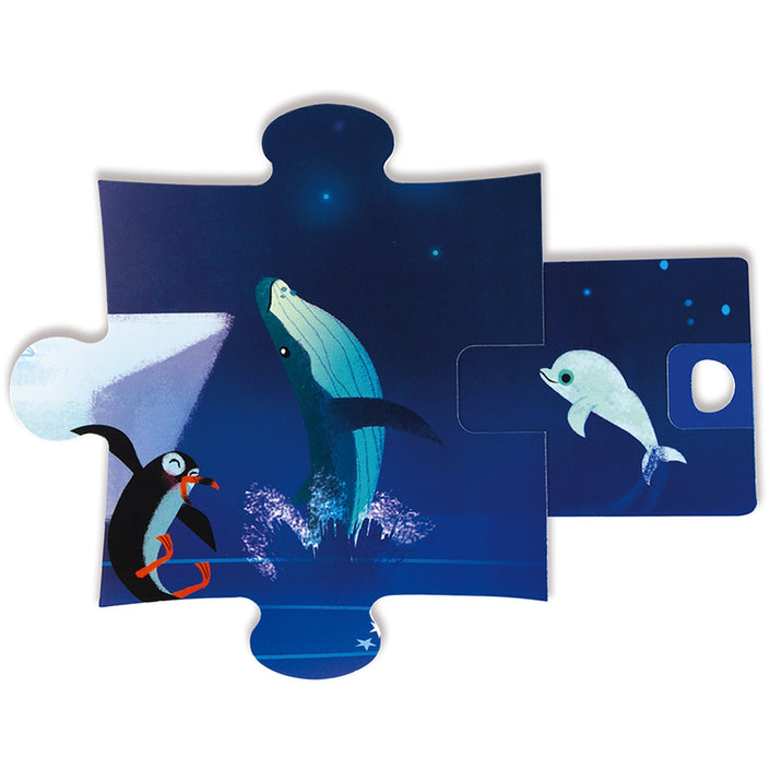 JANOD verrassingspuzzel onder de sterren 3 jr+ / 20 stks