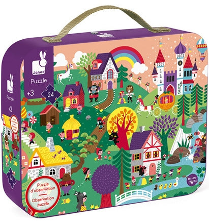 JANOD zoekpuzzel Sprookjes 3jr+/ 24 stks