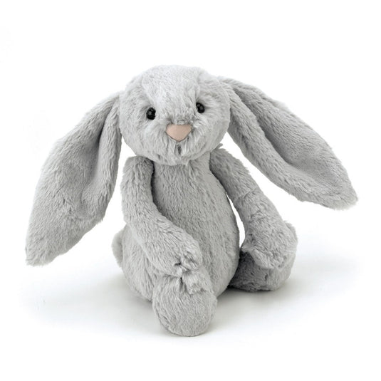 Jellycat knuffel Bashful bunny silver