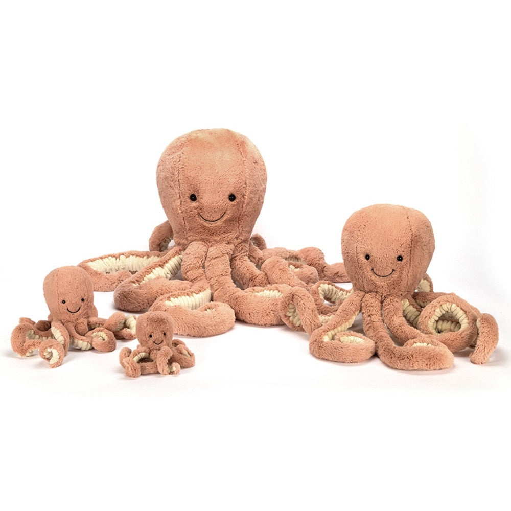 Jellycat knuffel Odell Octopus Really Big 100% polyester