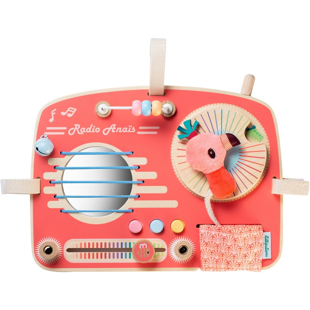 Lilliputiens activiteitenpaneel Radio 9 m+