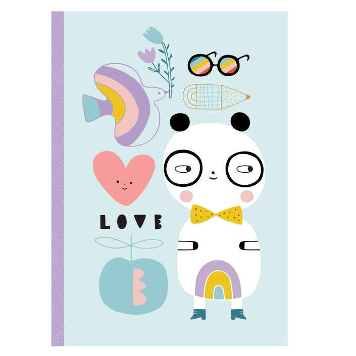 Petit Monkey notitieboek Panda Love