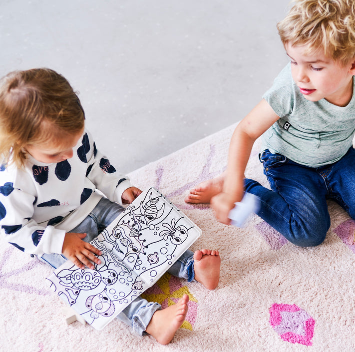 Petit Monkey magic badboekje sea