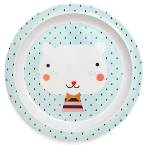 Petit Monkey melamine bord Bear drops rand
