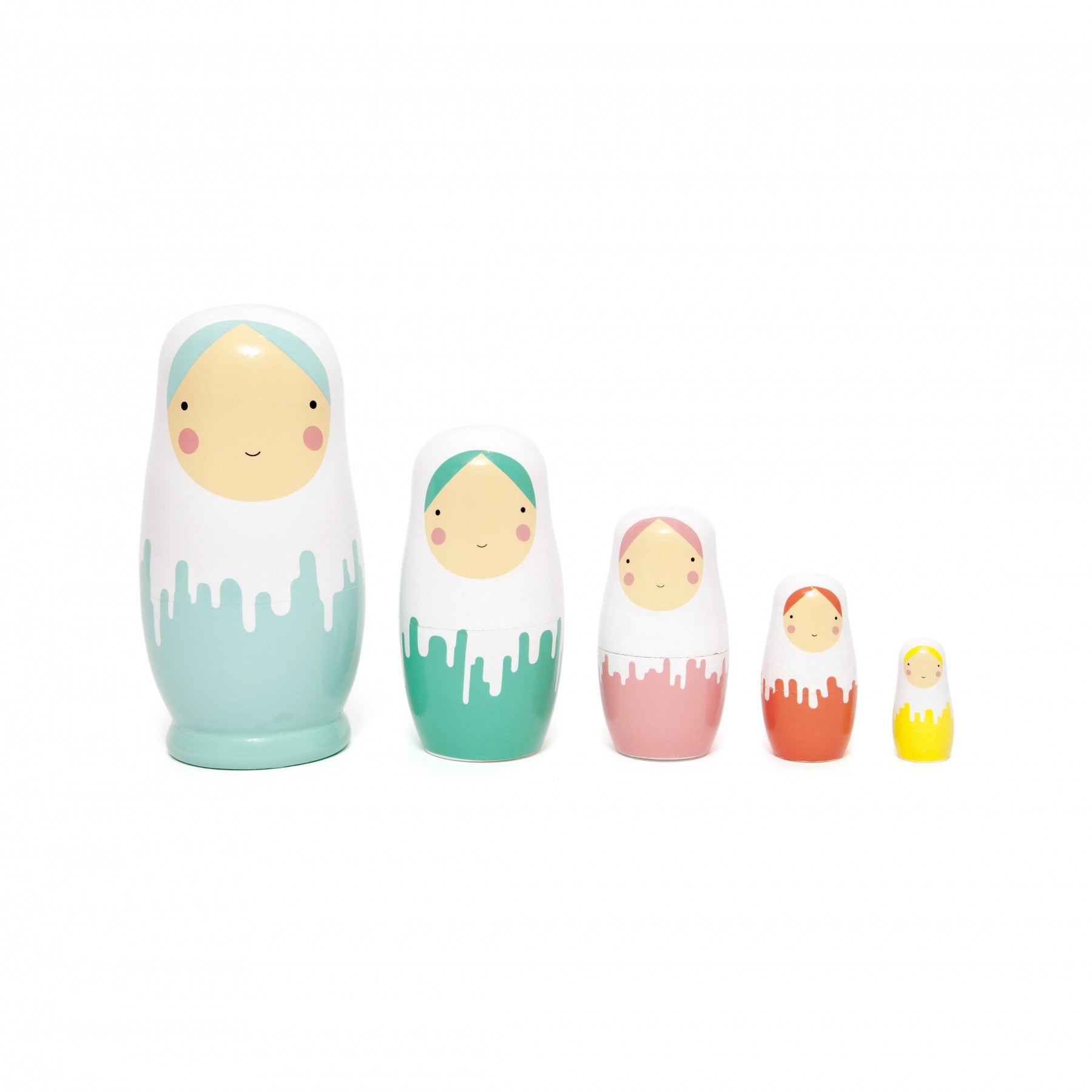 Petit Monkey nesting dolls Dripped dolls kopen