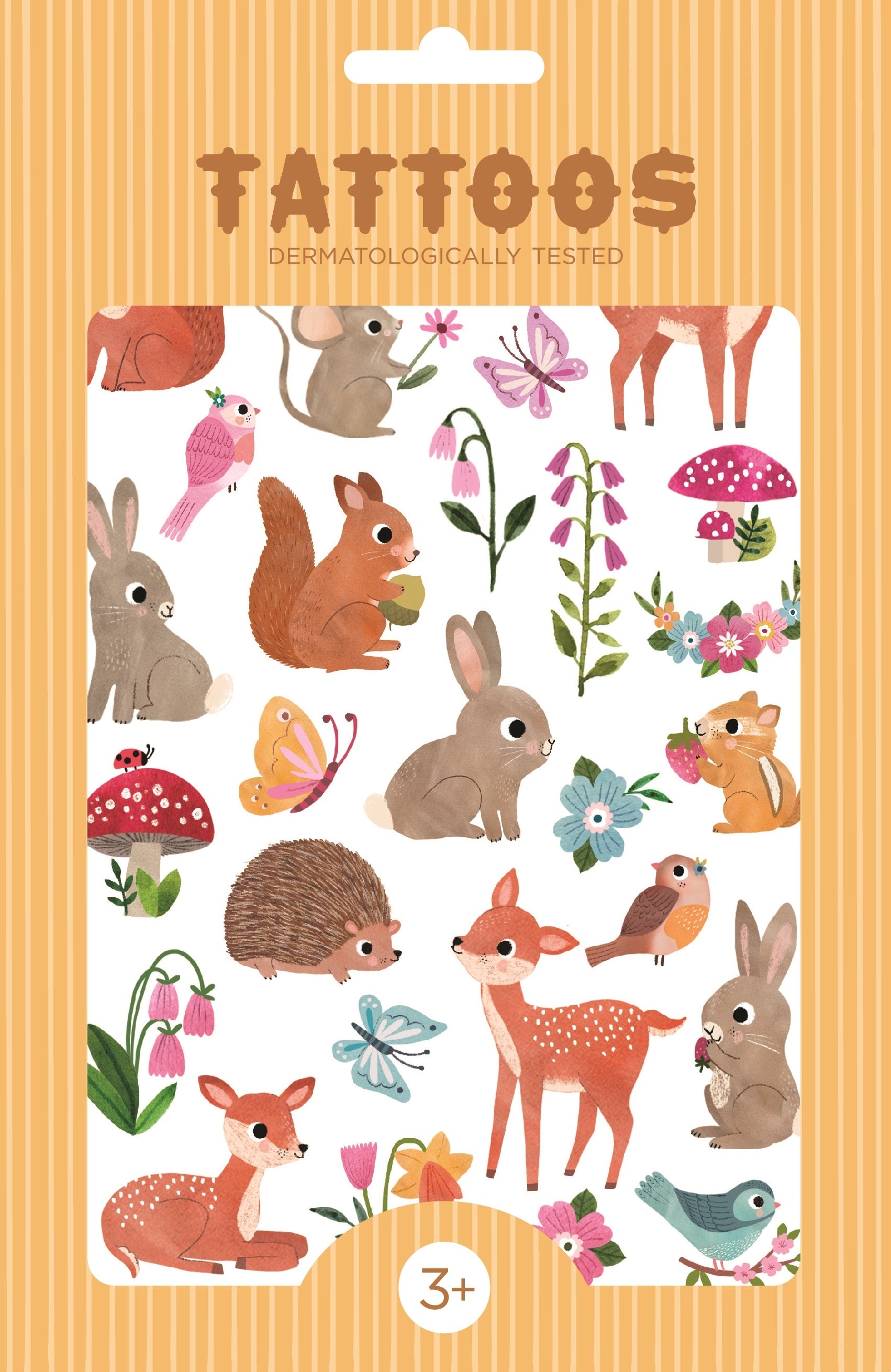Petit Monkey tattoo's Woodland friends