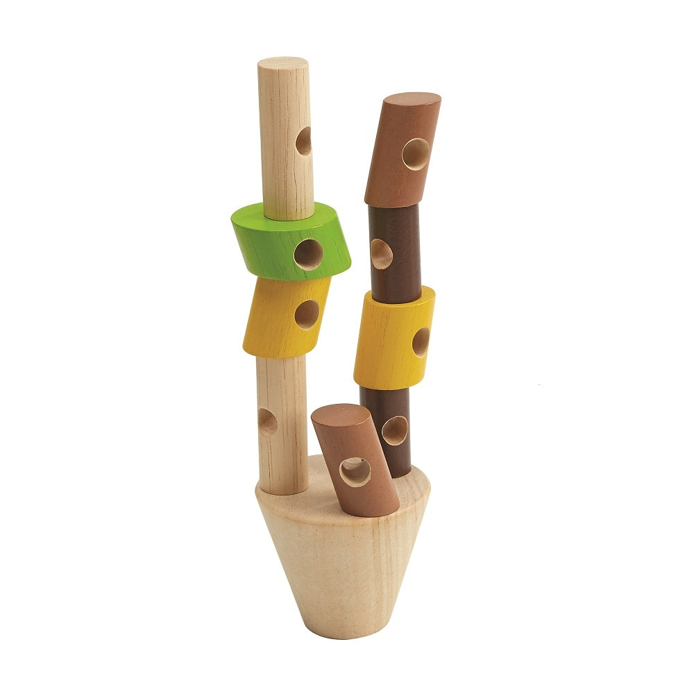 Plan Toys stapel en rijgspel 3 jr+ kopen