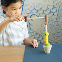 Plan Toys stapel en rijgspel 3 jr+