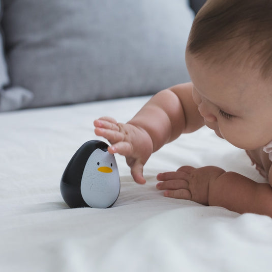 Plan Toys tuimelaar pinguin 6 m+
