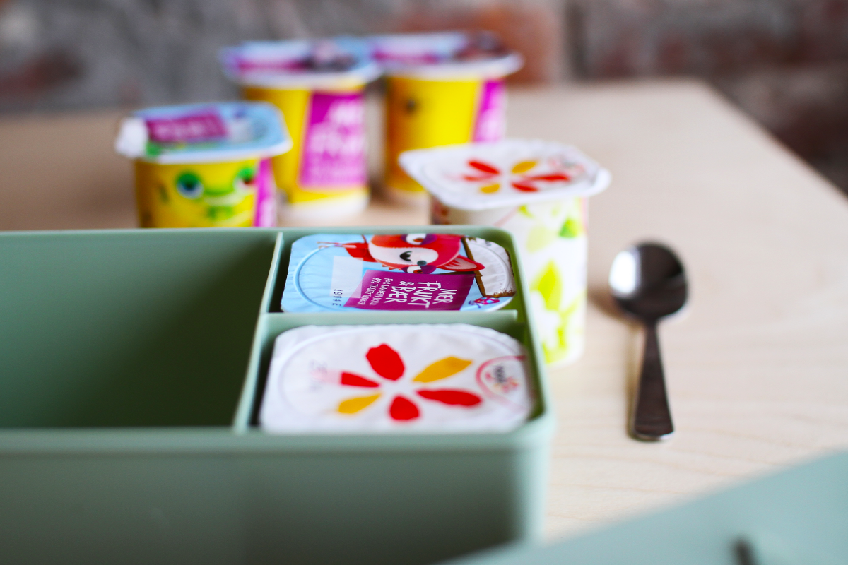 BLAFRE lunchbox ijsbeer mint donkergroen
