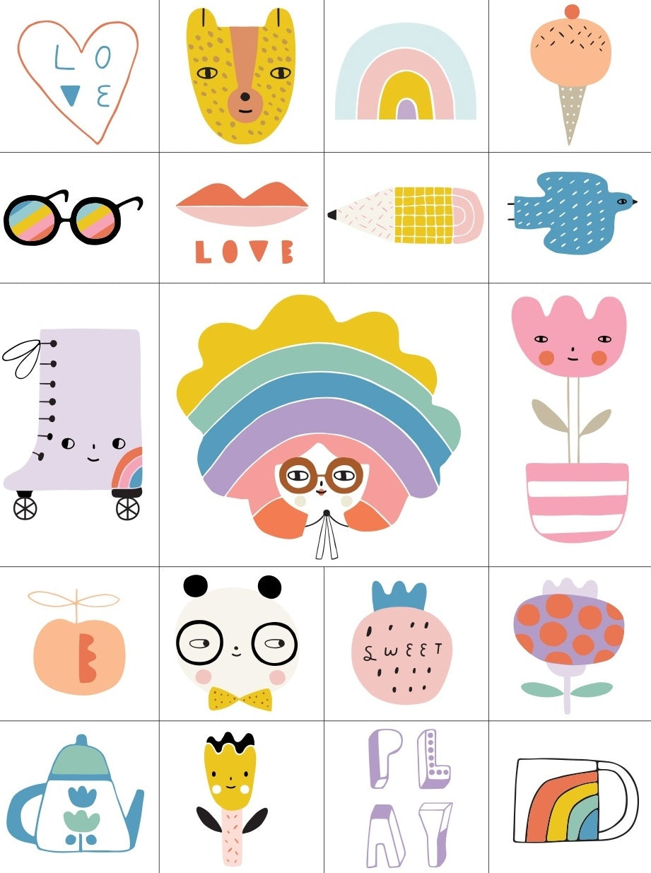 Petit Monkey notitieboek Teatime A5 8719244224463