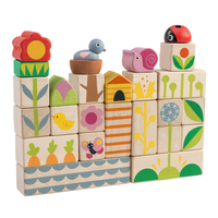 Tender Leaf Toys blokken garden 18 mnd+