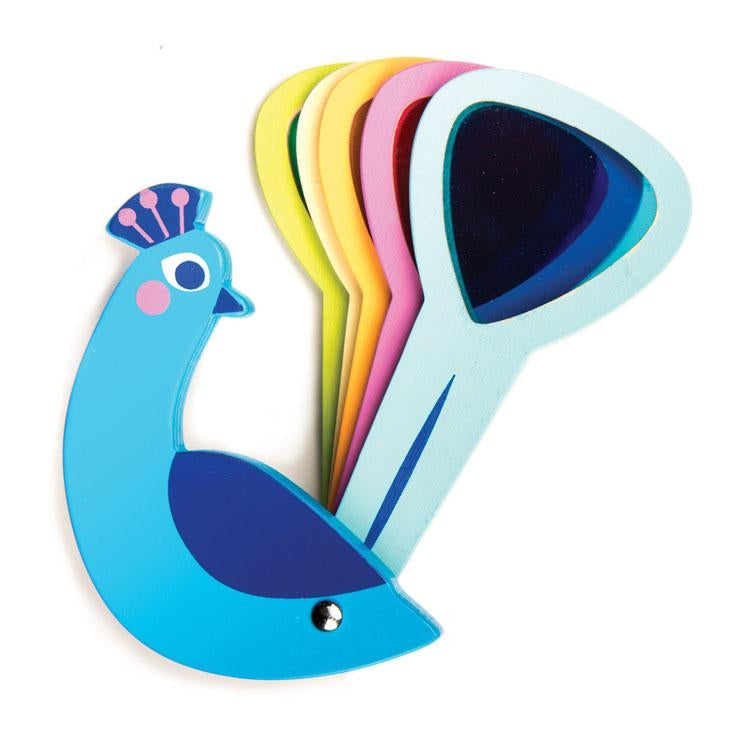 Tender Leaf Toys kleuren pauw 18 mnd+