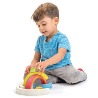 Tender Leaf Toys regenboog tunnel 18 mnd+