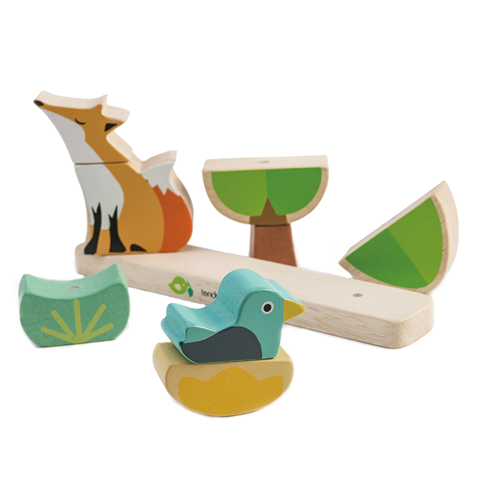 Tender Leaf Toys magneet stacker foxy 18 mnd+