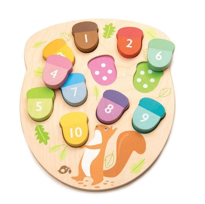 Tender Leaf Toys tel de nootjes 18 mnd+