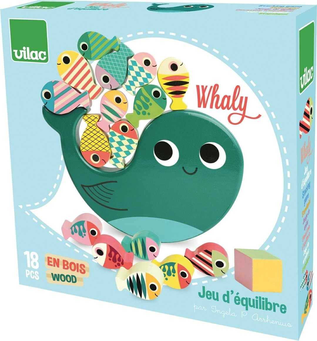 VILAC evenwichtsspel Walvis 2 jr+